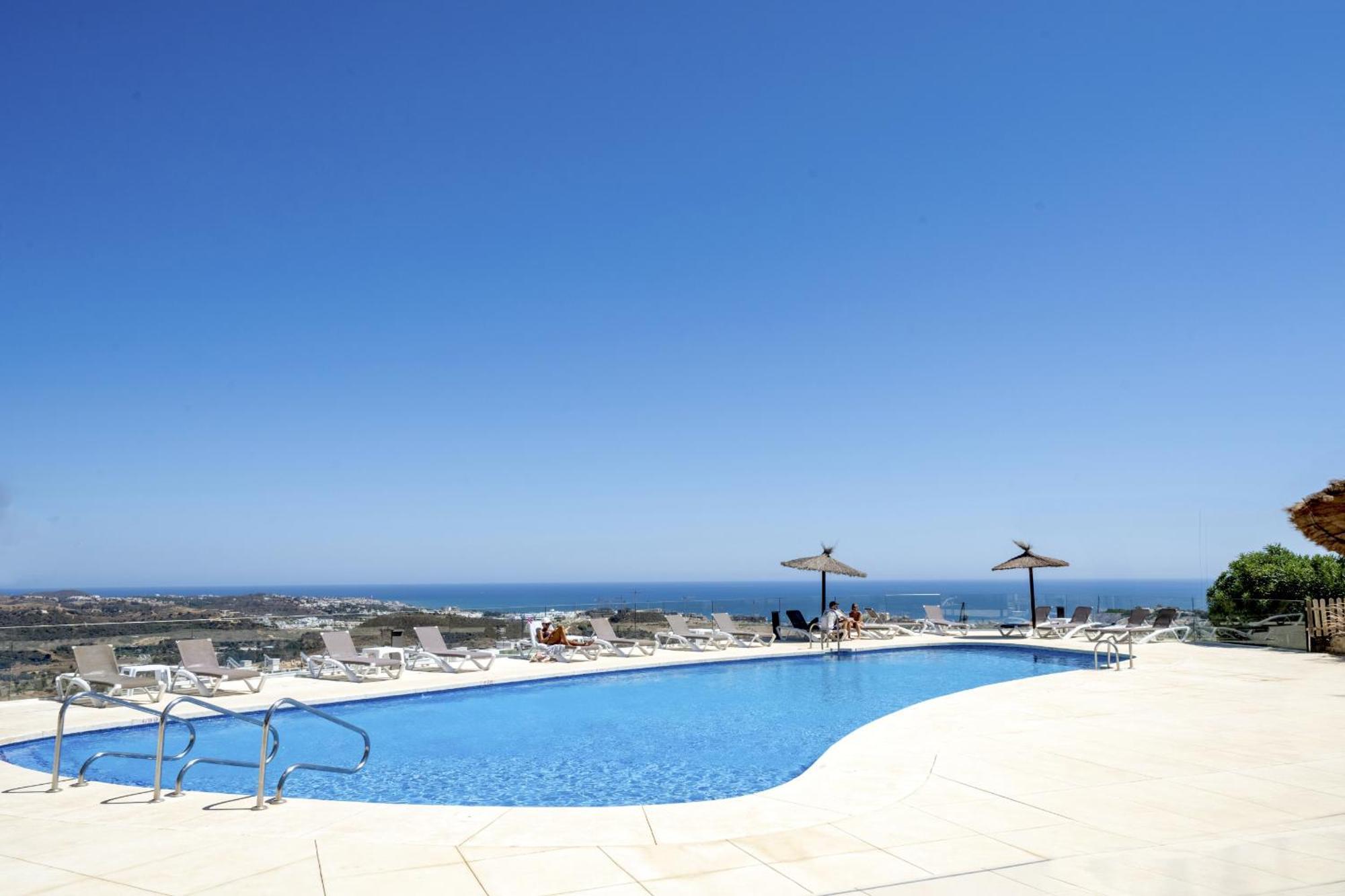 Modern 2 Bed 2 Bath La Cala Hills Apt-Sea Views - 104 ميخاس كوستا المظهر الخارجي الصورة