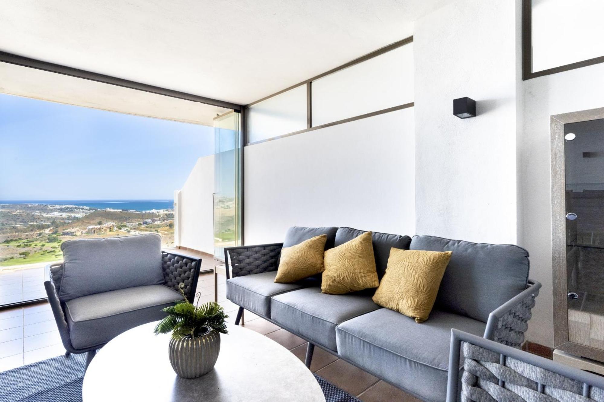 Modern 2 Bed 2 Bath La Cala Hills Apt-Sea Views - 104 ميخاس كوستا المظهر الخارجي الصورة